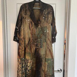 Magnolia Pearl Hand Dyed Kimono Jacket